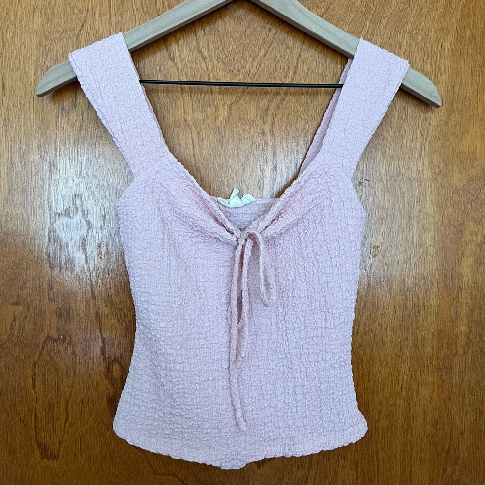 NWOT See You Monday Pink Tank Top
